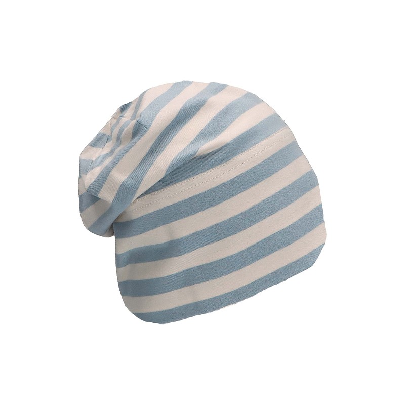 Sterntaler Boys GOTS Slouch Beanie Hat, lightblue