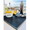 Mint & Mortar Double Non-Slip 12x18 Rubber Mat, Coffee Bar