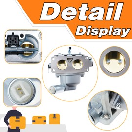 Z525E Carburetor Compatible With John Deere Z525E Zero Turn Mower,Briggs & Stratton 724CC Engine. With Air Filter