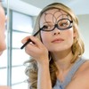 OREUDO Readers Magnifying Makeup Glasses Eye Make Up Spectacles Flip