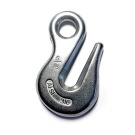 US STAINLESS Stainless Steel 316 Eye Grab Hook 5/16" Marine Grade