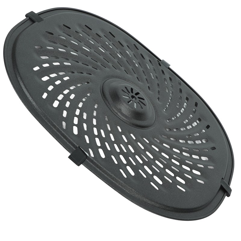 Fryer Crisper Plate Iron Non Stick Fryer Grill Pan Replacement