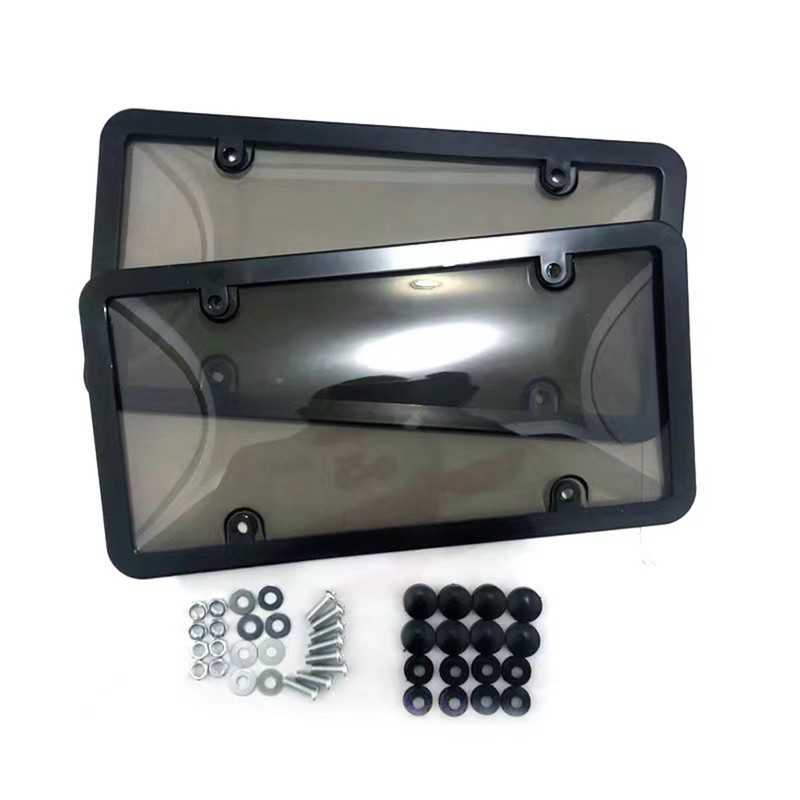 License Plate Covers, 2 PCS Clear License Plate Frames with