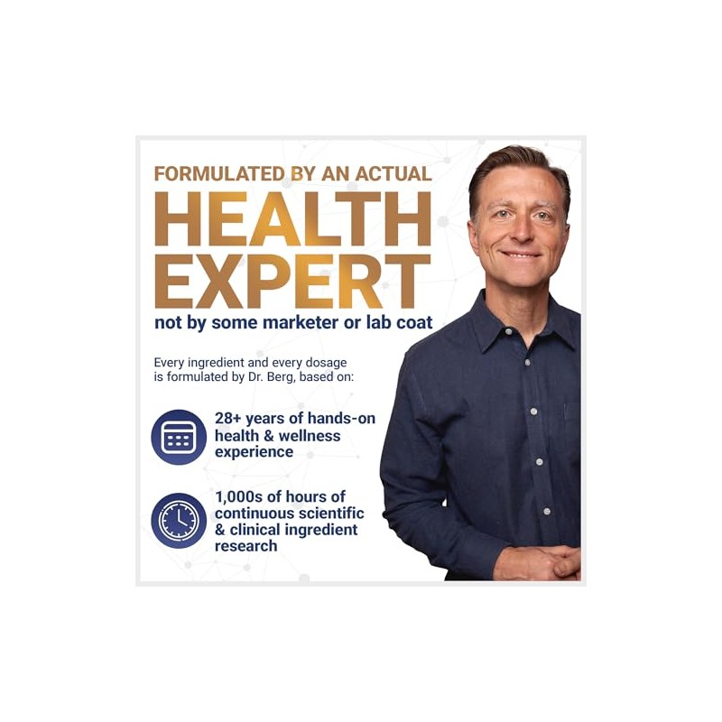 Dr. Berg's Probiotic Capsules with 60 Billion Probiotics - Probiotics