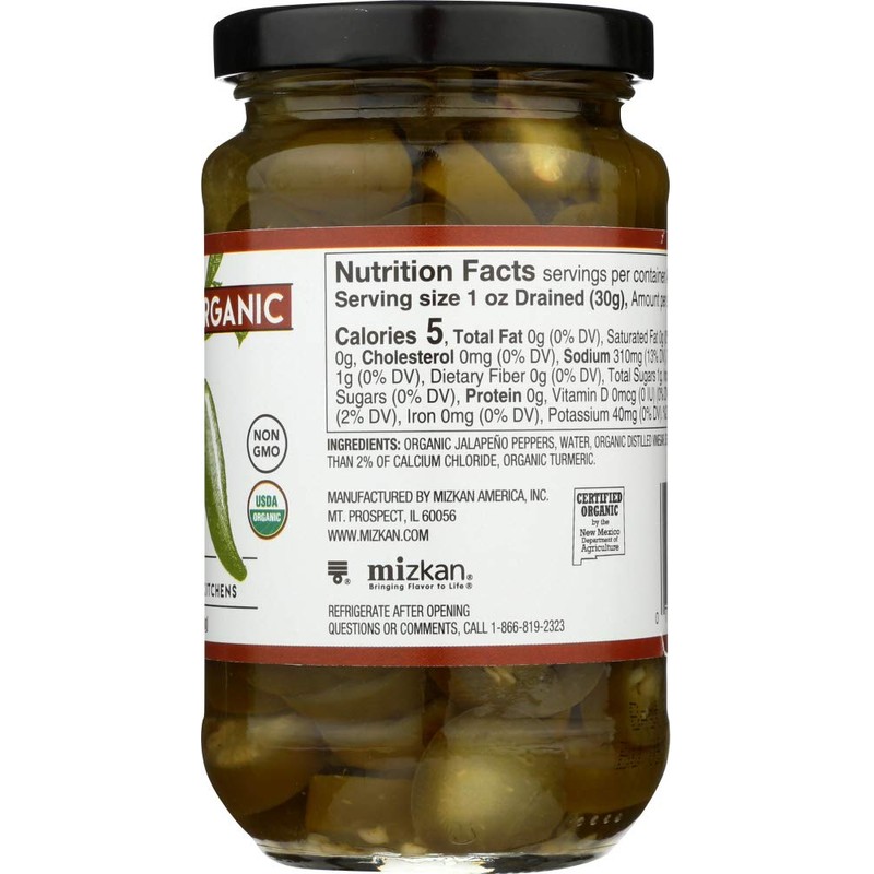 Rio Luna, Jalapenos Nacho Sliced Organic, 12 Ounce