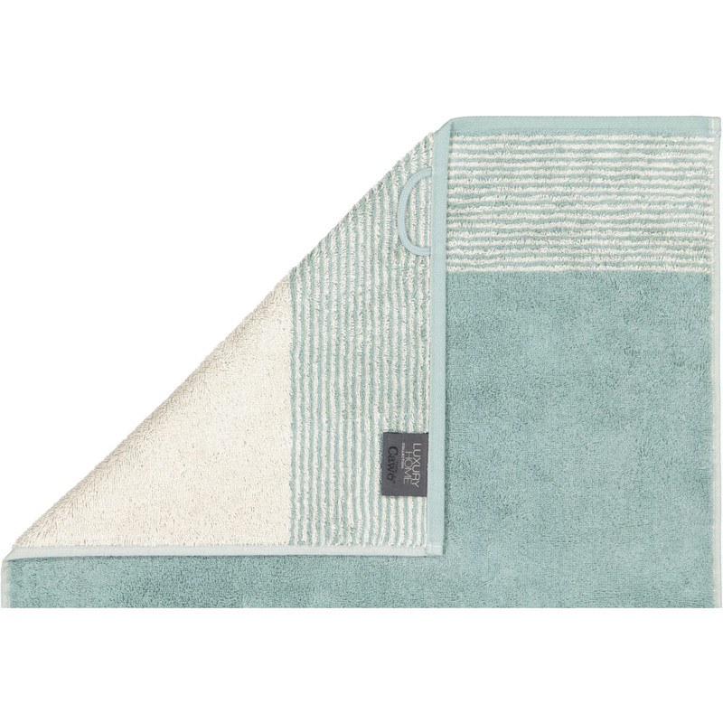 Cawö Home Hand Towels Luxury Home Two-Tone 590 Sage 43