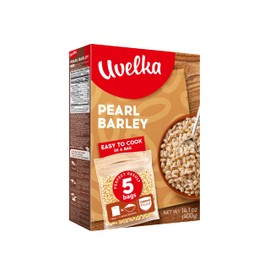 Uvelka Pearl Barley Boil-in-bag Cereals - 5x80g/14.1oz, Pack of 1