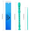 EASTROCK Recorder Descant Soprano Recorder, C Key Recorder, German 3-Piece