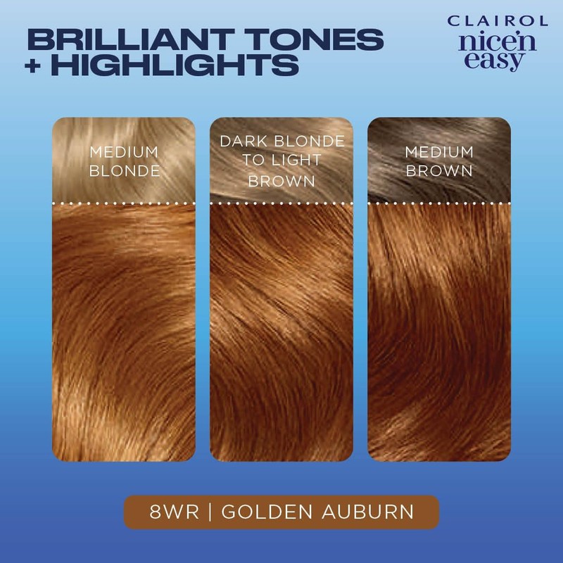 Clairol Nice'n Easy Crème, Natural Looking Oil Infused Permanent Hair