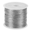 PATIKIL 100m/109yards Metallic Cord, 1 Roll 0.3mm Dia Tinsel Ornament