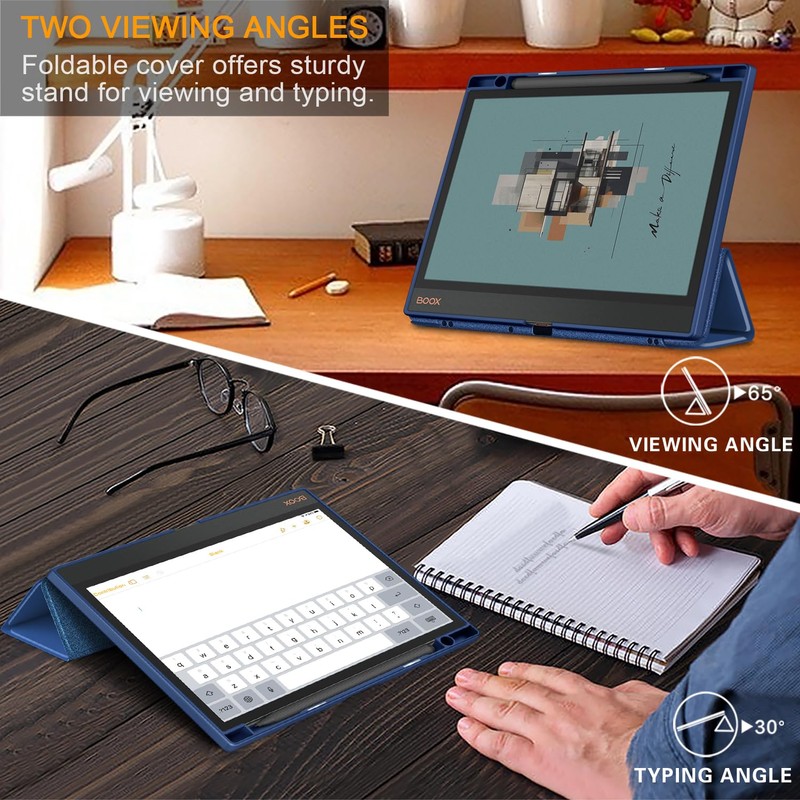 Xuanbeier Hybrid Slim Case Compatible with BooxNote Air 3 C/Air