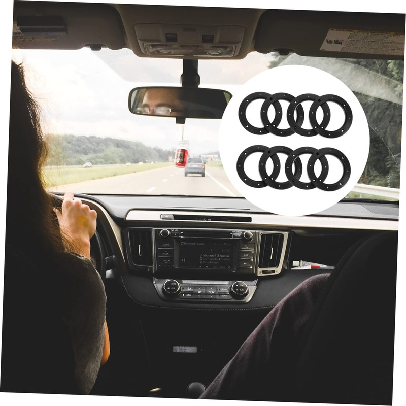 iplusmile Auto Speaker Spacers Adapter 4 Inches Abs Material Easy