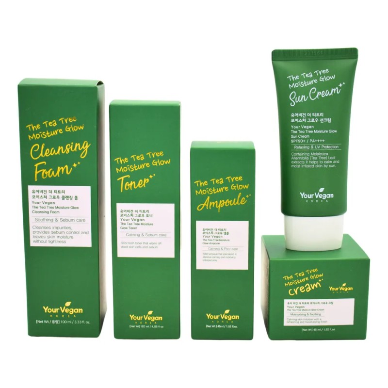 Your Vegan Limpiador Facial Tea Tree 100 ml Antiacné Piel
