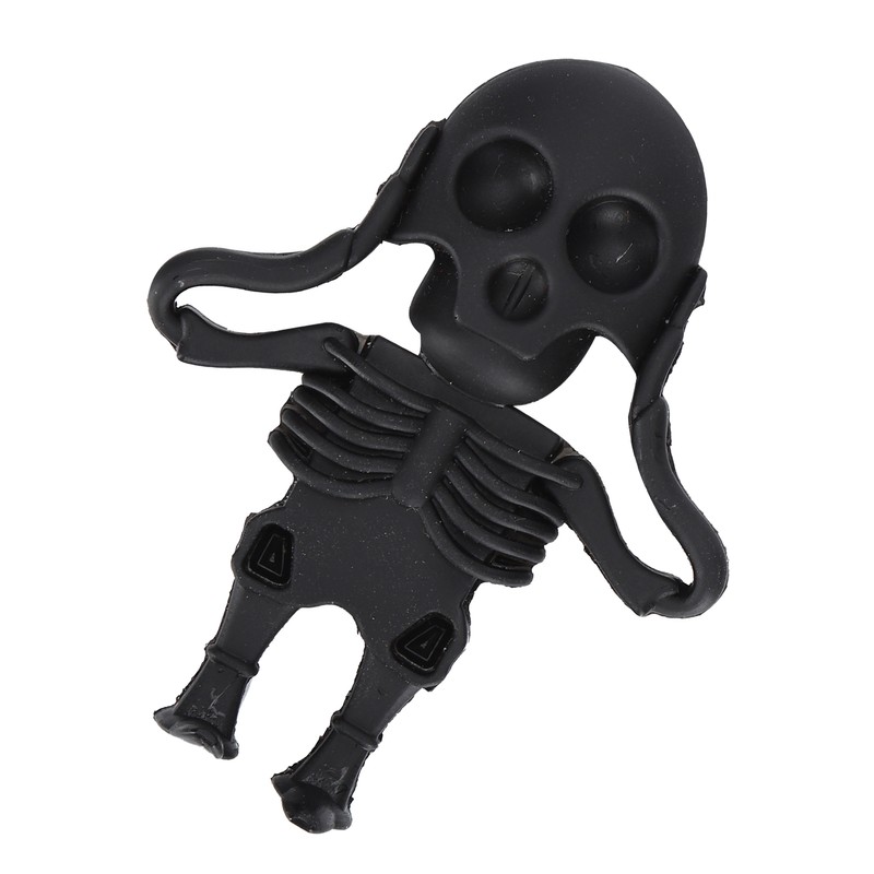 Cartoon U Disk Black Skull Appearance High Speed Bulk Storage