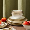 Christian Siriano Akoya Porcelain Dinnerware Set, 12-Piece - Dish Set