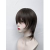 Wolf Cut Wig, Short Hair Wig, Men's Wig, Short, Full