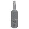 Bosch 2608522008 "Security-Torx" Extra Hard T9H Screwdriver Bit, Grey, Set