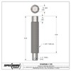 Replacement Weight Jack Bolts, Coarse Thread, 1 Inch Bolt Diameter
