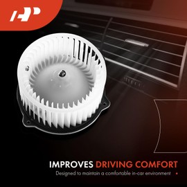 A-Premium HVAC Heater Blower Motor and Resistor Assembly Compatible with Kia & Hyundai Vehicles - Sorento 2011-2015, Santa Fe/Santa Fe Sport 2013-2017, 2.4L 3.3L 3.5L - Front Side, 2-PC Set