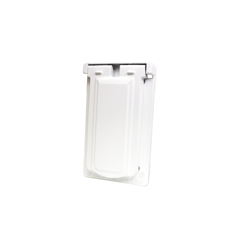 Sigma Electric, White Sigma Engineered Solutions, 14248WH 1-Gang Vertical GFCI