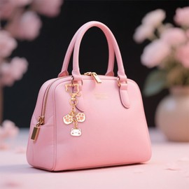 Cute Anime Cat Keychain Bag Charms Purse Charms Durable Lightweight Keychain Accessories for Women Cat Lover Gifts