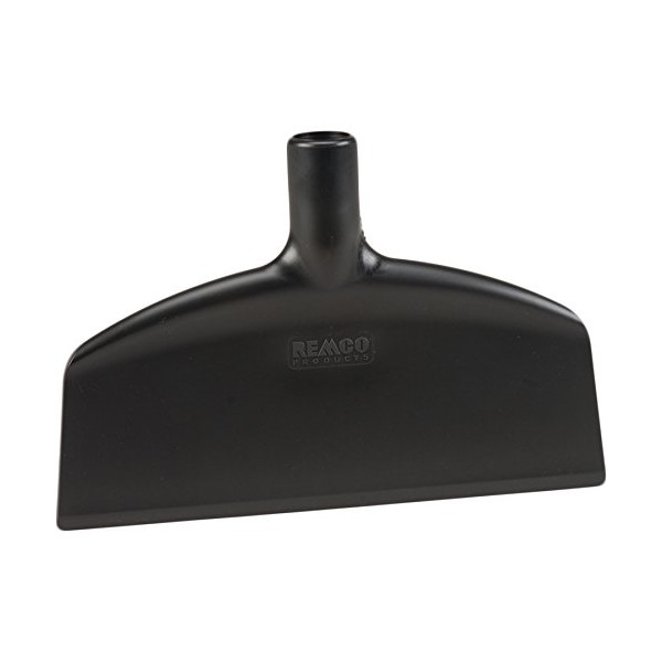 Remco 29119 Black Beveled Nylon Blade Stiff Floor Scraper, 6.75" L x 10.25" W
