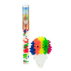 PLUS PLUS – Mini Maker Tube – Snow Cone – 70 Piece, Construction Building Stem | Steam Toy, Interlocking Mini Puzzle Blocks for Kids