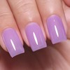 Imtiti Jelly Gel Nail Polish, Light Purple Sheer Jelly Nail