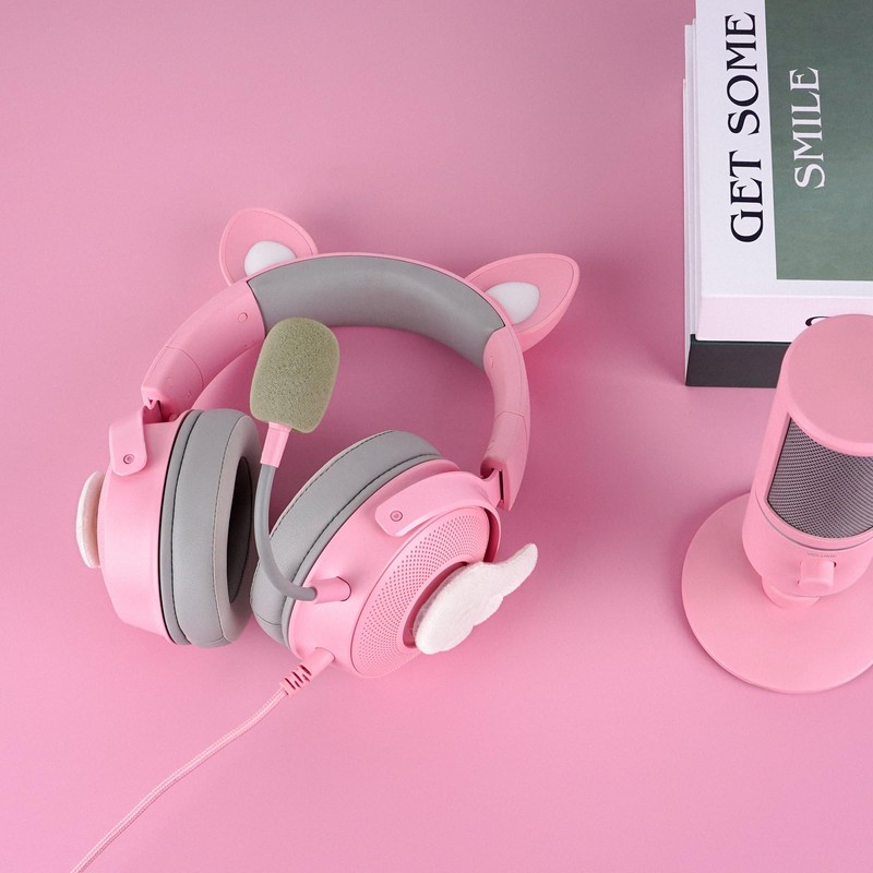 Geekria Angel Wings Decorative Earphone DIY Decoration Accessories Easy Installation