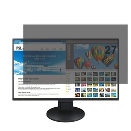 EIZO FlexScan EV2785-BK 27-Inch Black Compatible Peeping Prevention Privacy Filter, Anti-Glare, Double-Sided, Blue Light Reduction, LCD Protective Film, Easy to Remove and Remove PC Filter Specialty