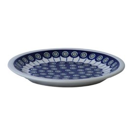 Unbekannt Original Bunzlauer Keramik Dinner Plate Flat Plate Diameter 24 cm Height 3.2 cm Decor 8