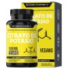 Citrato de Potasio 1000mg | Con Plátano en Polvo, Cúrcuma (Curcuminoides) y Semilla de Uva | Potassium Citrate | Sin Rellenos | 60 Cápsulas