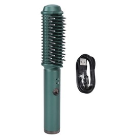 Alisador de Barba para Hombres Cepillo Secador de Pelo 29 × 9 × 6 Cepillo Alisador de Cabello Inalámbrico Calentamiento Uniformemente Rápido Herramienta de Peinado Recargable por