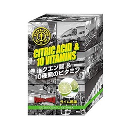 Gold's Gym Citric Acid Powder, Lime Flavor, 14 Packets