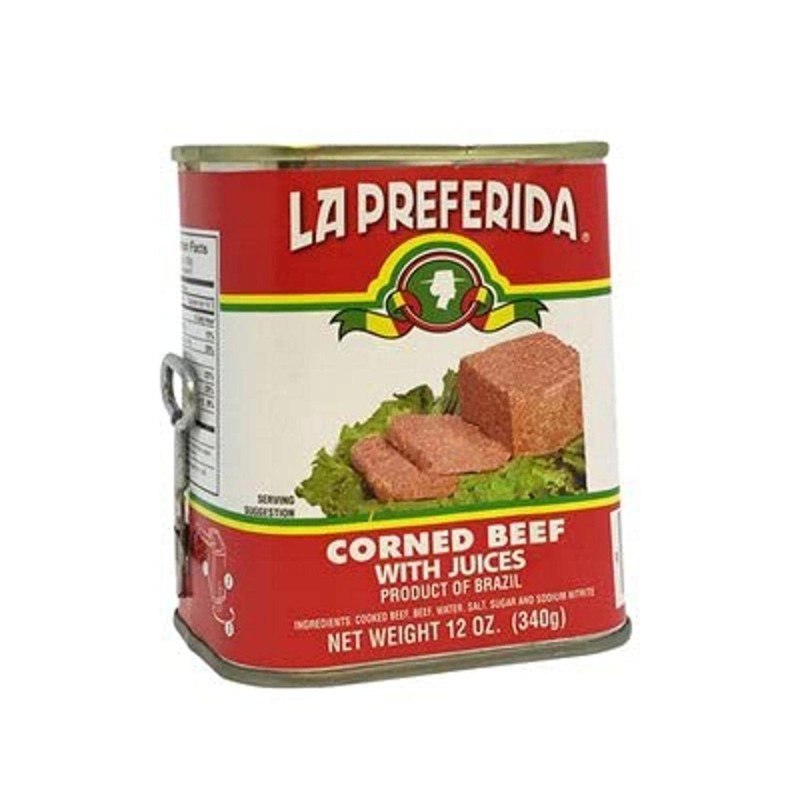 La Preferida Corned Beef with Juices, Ready to Eat, 13g