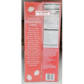 Trader Joe’s Flakes & Strawberries Cereal 11.7oz 332g (2 Boxes)