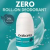 Babaria Zero Deodorant Roll-On 50ml –24h, No Salts or Alcohol,