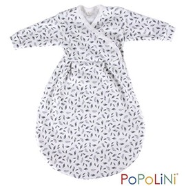 Popolini Felinchen Dove Sleeping Bag Size 86/92 Made from KBA Cotton Inner Sleeping Bag for Winter Sleeping Bags or Lightweight Summer Sleeping Bag