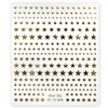 Nail Stickers, Stars, Gold, Gold, Nail Stickers, Nail Art, Self
