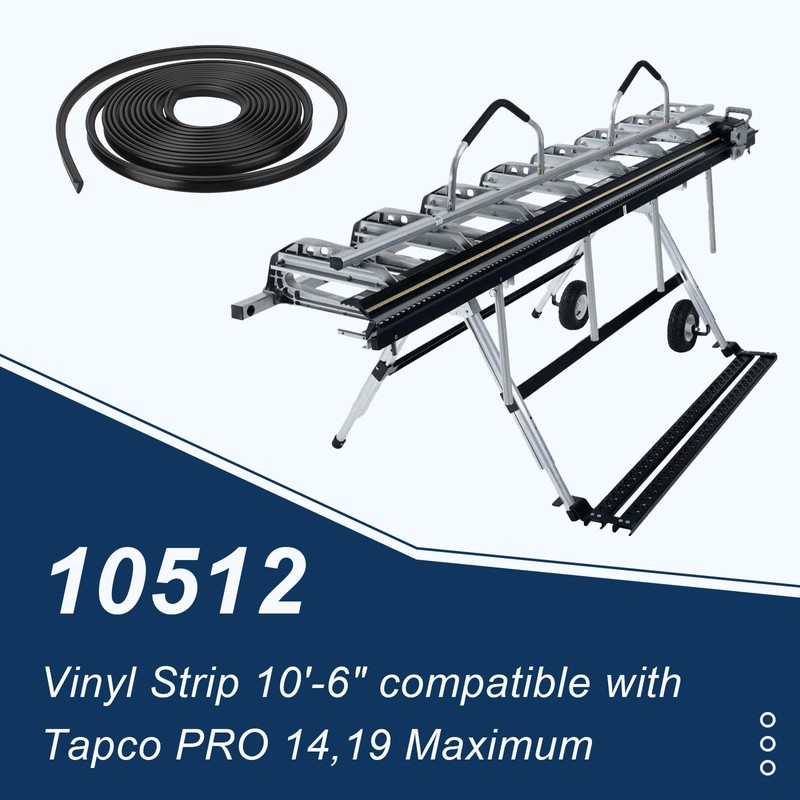 Sxkxm 10512 Vinyl Strip 10'-6" Compatible with Tapco PRO 14,