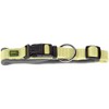 HUNTER Neoprene Vario Plus Dog Collar Matcha/Grey Durable Nylon Soft