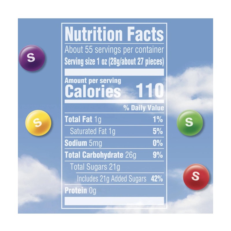 Skittles Original Fruit Candy 54 oz Tub Bulk Vending Candies