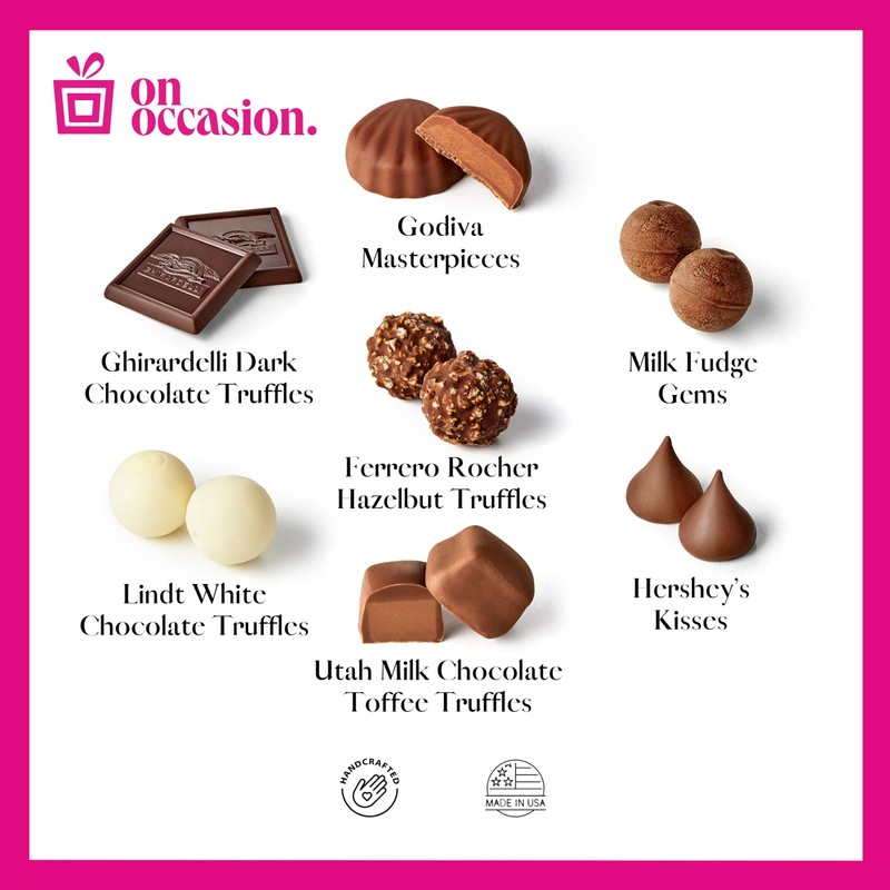 On Occasion Gourmet Chocolate Gift Box – Assorted Milk and