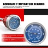 NICECNC Red Oil Level Gauge Dipstick Temperature Compatible with Honda