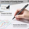 Nicpro 6PCS Weatherproof Mechanical Pencil Set, 3 PCS Art Mechanical