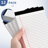 Nichela 5" x 8" Note Pads 12 Pack of Legal