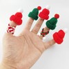 TZMFHD 18 Pcs Mini Santa Hats, Cute Christmas Party Hats,