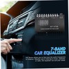 KICHOUSE 7-Band Car Audio Equalizer, Digital Equalizer, Hitch Eq Tuner,