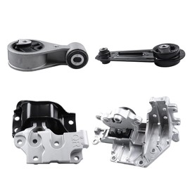 4Pcs Engine Motor Mount Compatible with Nissan Rogue 2008-2013 & for Rogue Select 2014-2015 & for Sentra 2007-2012 L4 2.5L Transmission Mount Set, Replace A4351 A4352 A7370 A7384