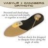 Vasyli Vasyli 38323 +Dananberg 1st Ray Orthoti Insoles, XX-Large, 1st